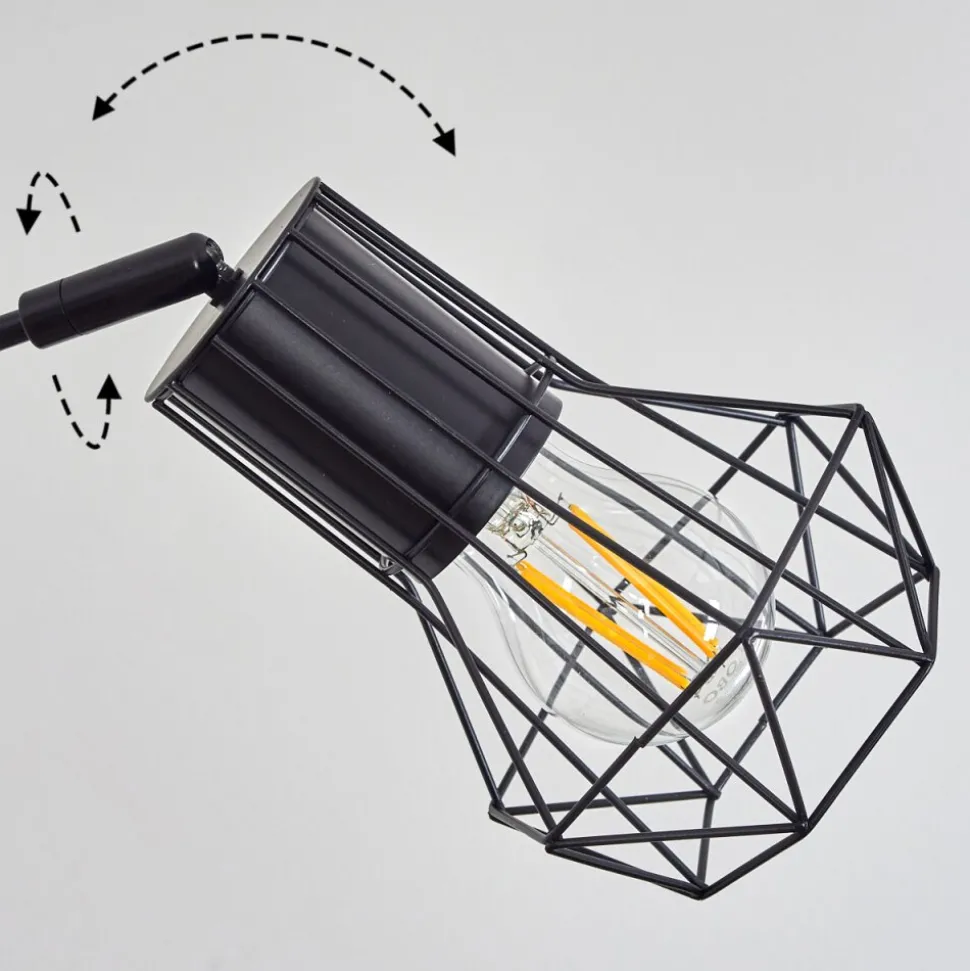 Lampadaire Bardhaman Noir, 5 Lumieres