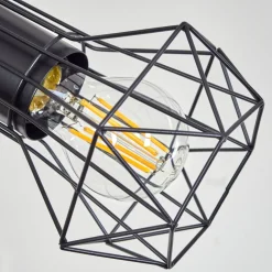 Lampadaire Bardhaman Noir, 5 Lumieres
