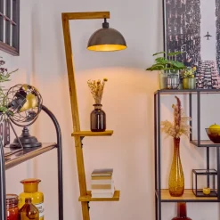 Lampadaire Baval Ecru, 1 Lumiere