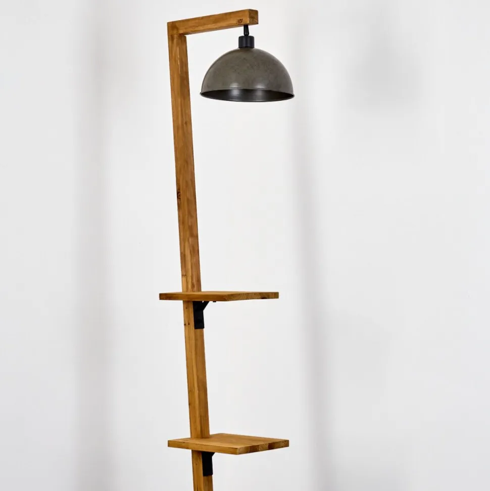 Lampadaire Baval Ecru, 1 Lumiere