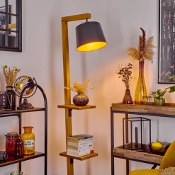 Lampadaire Baval Ecru, 1 Lumiere