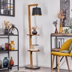 Lampadaire Baval Ecru, 1 Lumiere