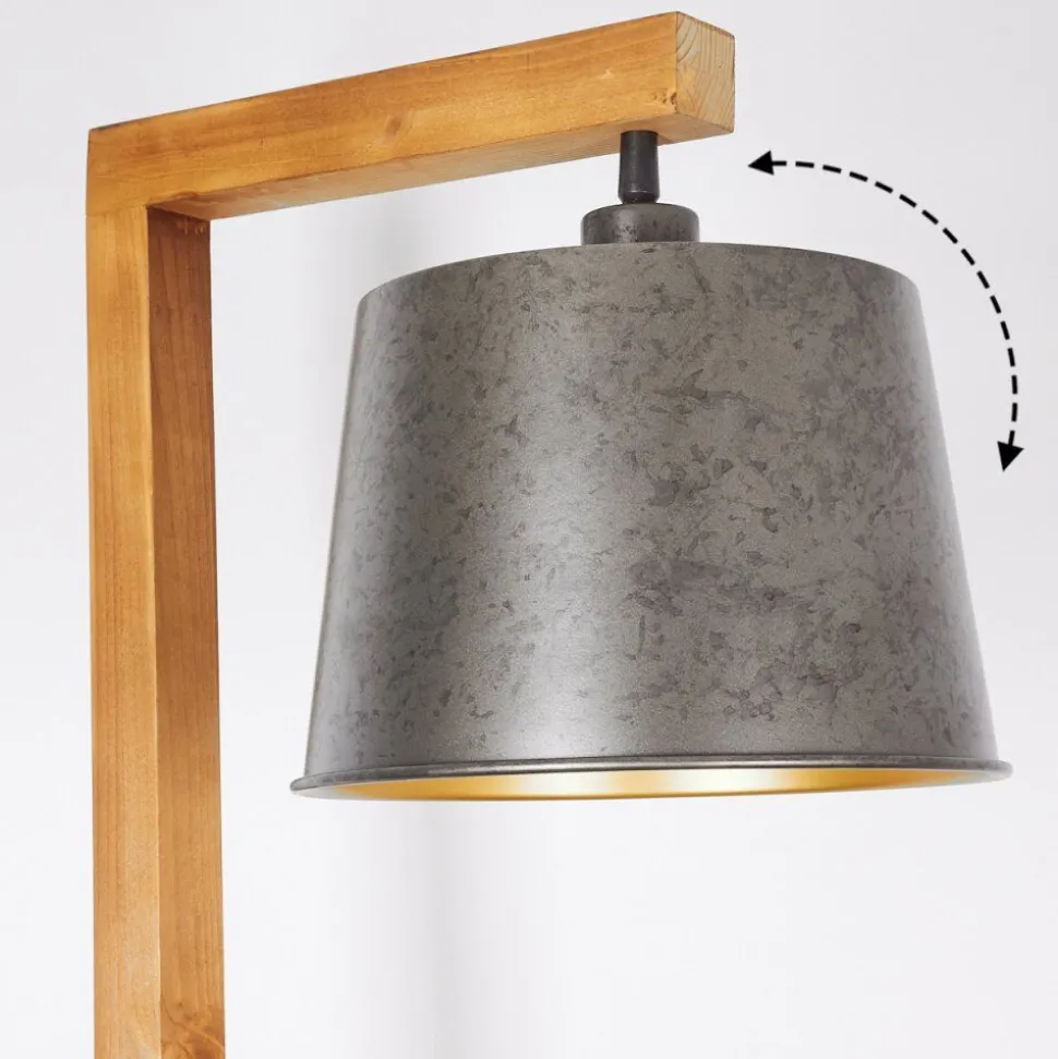 Lampadaire Baval Ecru, 1 Lumiere