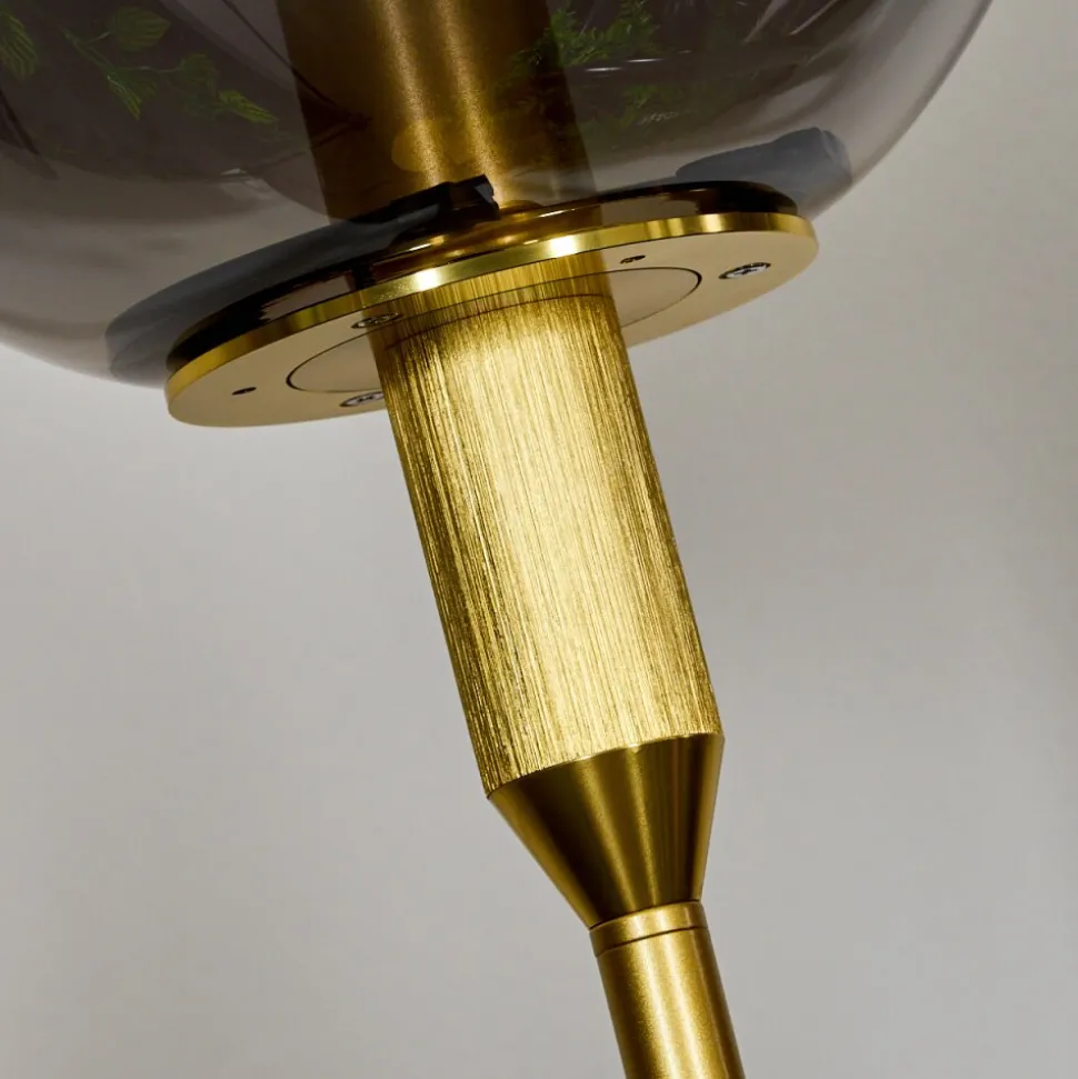 Lampadaire Berle Or, 1 Lumiere