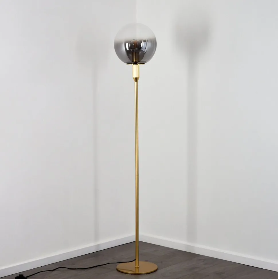 Lampadaire Berle Or, 1 Lumiere