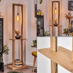 Lampadaire Bernal Ecru, 1 Lumiere