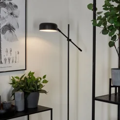 Lampadaire Camori Noir, 1 Lumiere