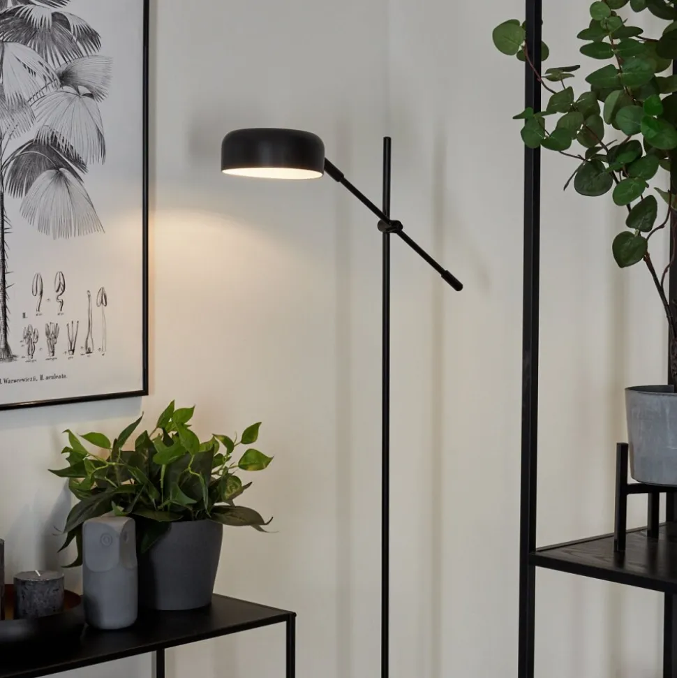 Lampadaire Camori Noir, 1 Lumiere