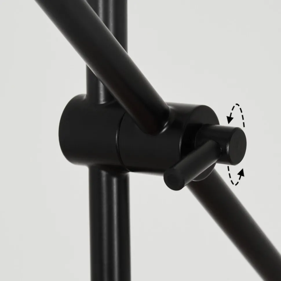 Lampadaire Camori Noir, 1 Lumiere