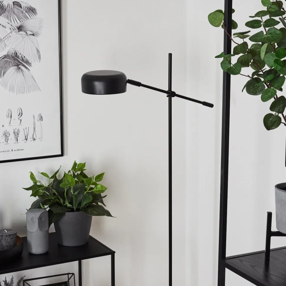 Lampadaire Camori Noir, 1 Lumiere