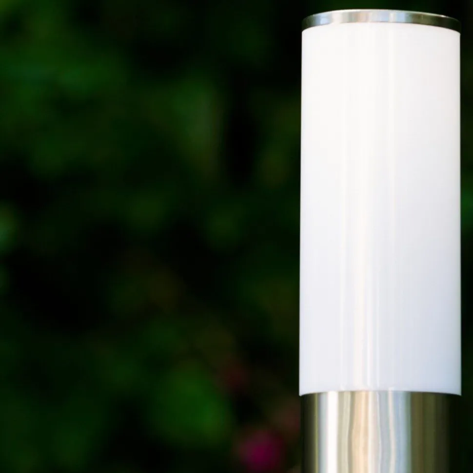 Lampadaire Caserta Acier Inoxydable, 1 Lumiere