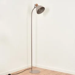 Lampadaire Chipou Gris, 1 Lumiere