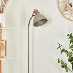 Lampadaire Chipou Gris, 1 Lumiere