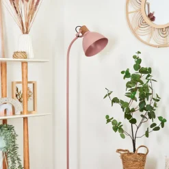 Lampadaire Chipou Rose, 1 Lumiere