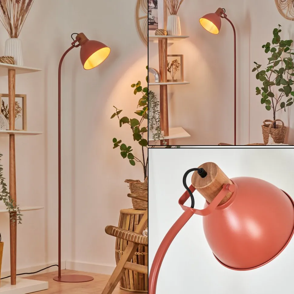 Lampadaire Chipou Rouille, 1 Lumiere