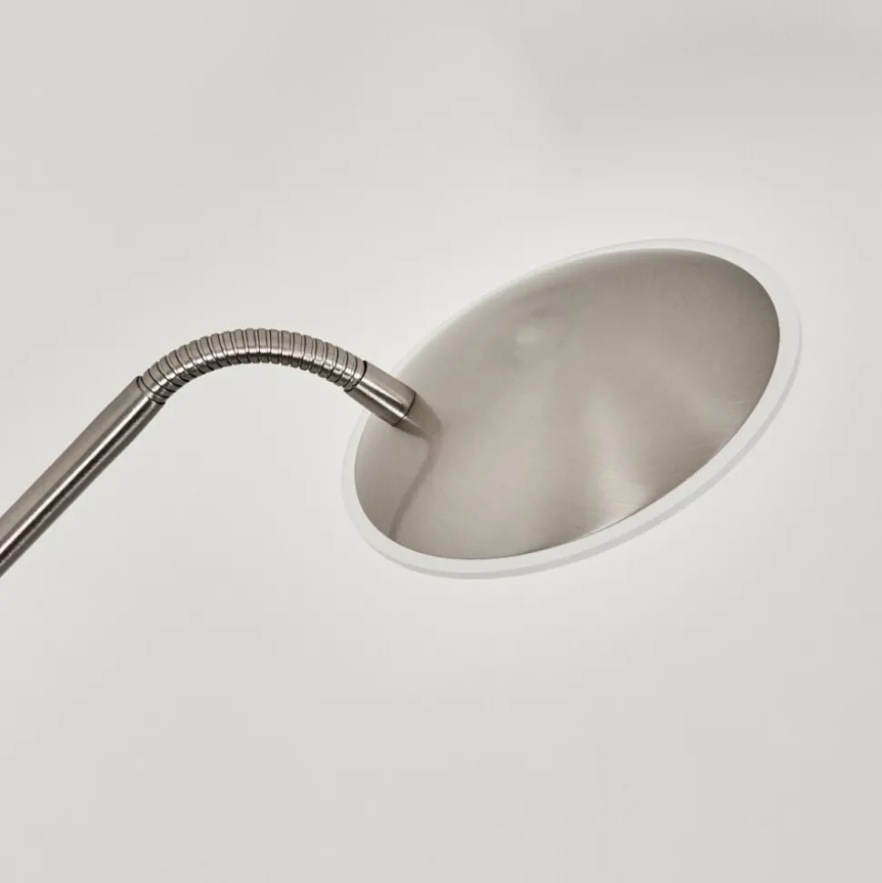 Lampadaire Chirep Led Nickel Mat, 1 Lumiere