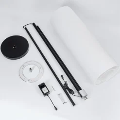 Lampadaire Coquimbito Led Noir, 1 Lumiere