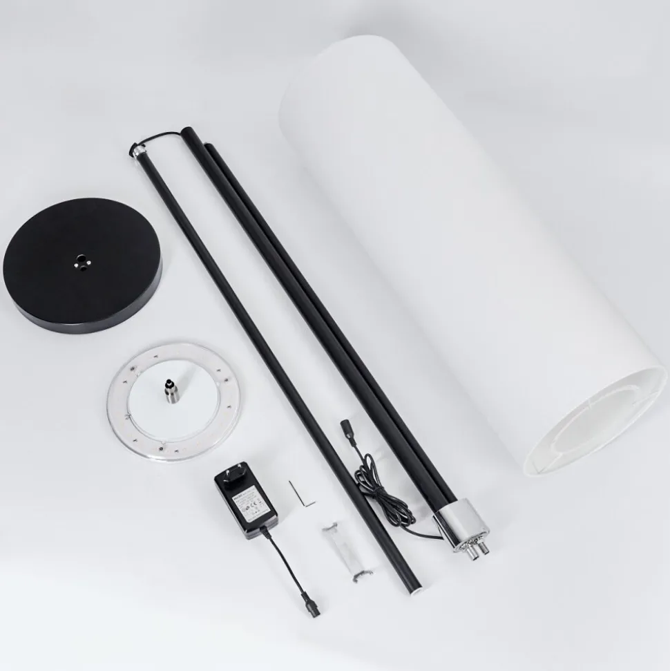 Lampadaire Coquimbito Led Noir, 1 Lumiere