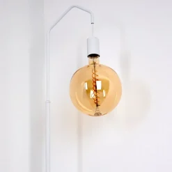 Lampadaire Cuyama Blanc, 1 Lumiere