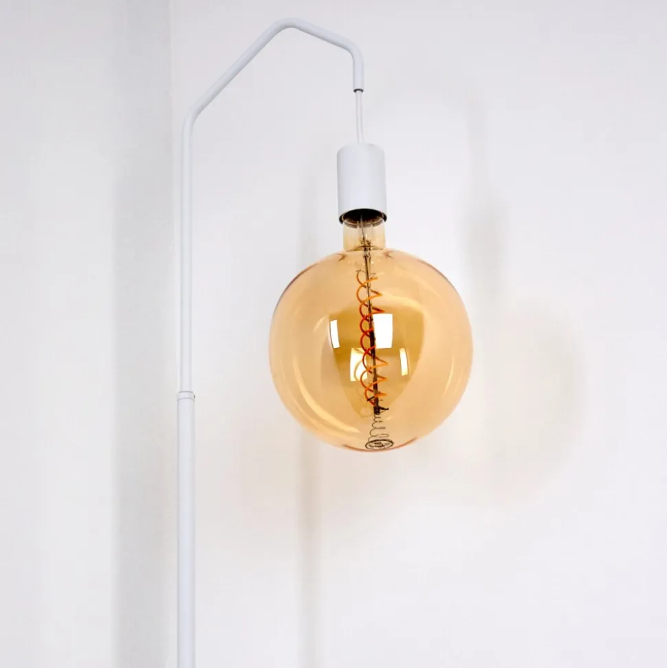 Lampadaire Cuyama Blanc, 1 Lumiere