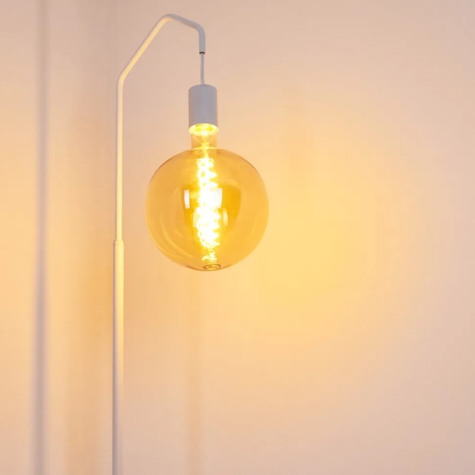Lampadaire Cuyama Blanc, 1 Lumiere