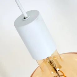 Lampadaire Cuyama Blanc, 1 Lumiere
