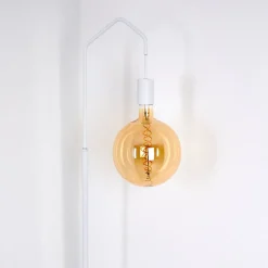 Lampadaire Cuyama Blanc, 1 Lumiere
