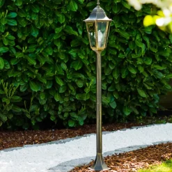 Lampadaire D'Exterieur Hongkong Bronze, Or, 1 Lumiere