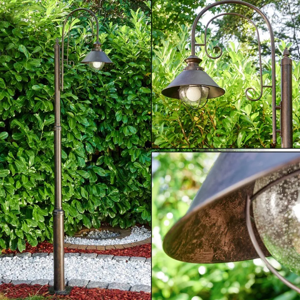 Lampadaire D'Exterieur Lohja Rouille, 1 Lumiere