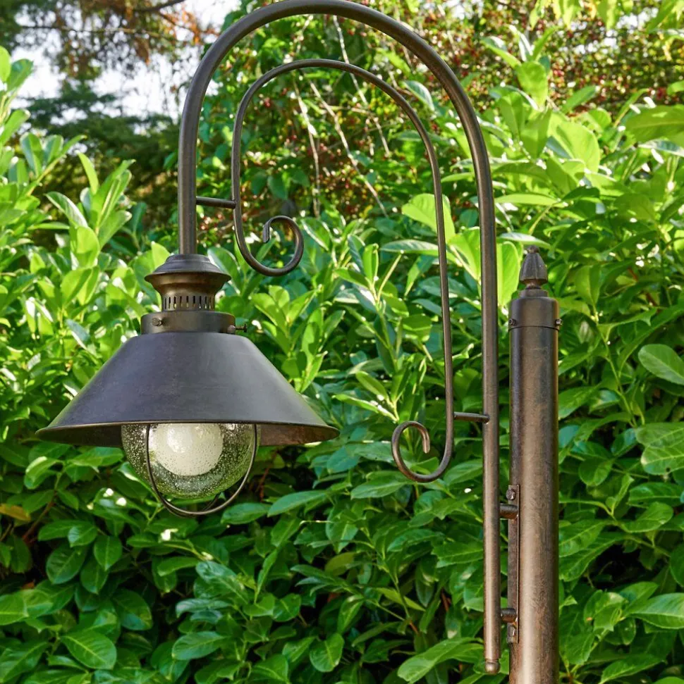 Lampadaire D'Exterieur Lohja Rouille, 1 Lumiere