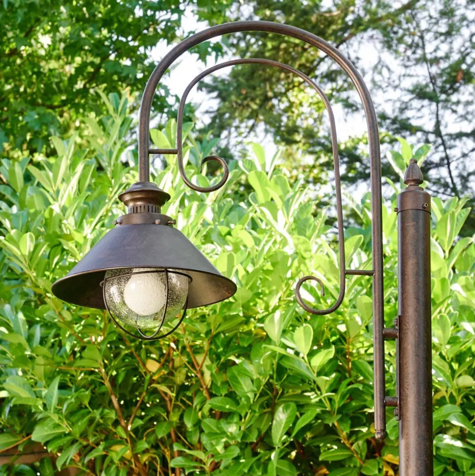 Lampadaire D'Exterieur Lohja Rouille, 1 Lumiere