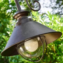 Lampadaire D'Exterieur Lohja Rouille, 2 Lumieres