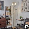 Lampadaire Donna Led Laiton, 2 Lumieres