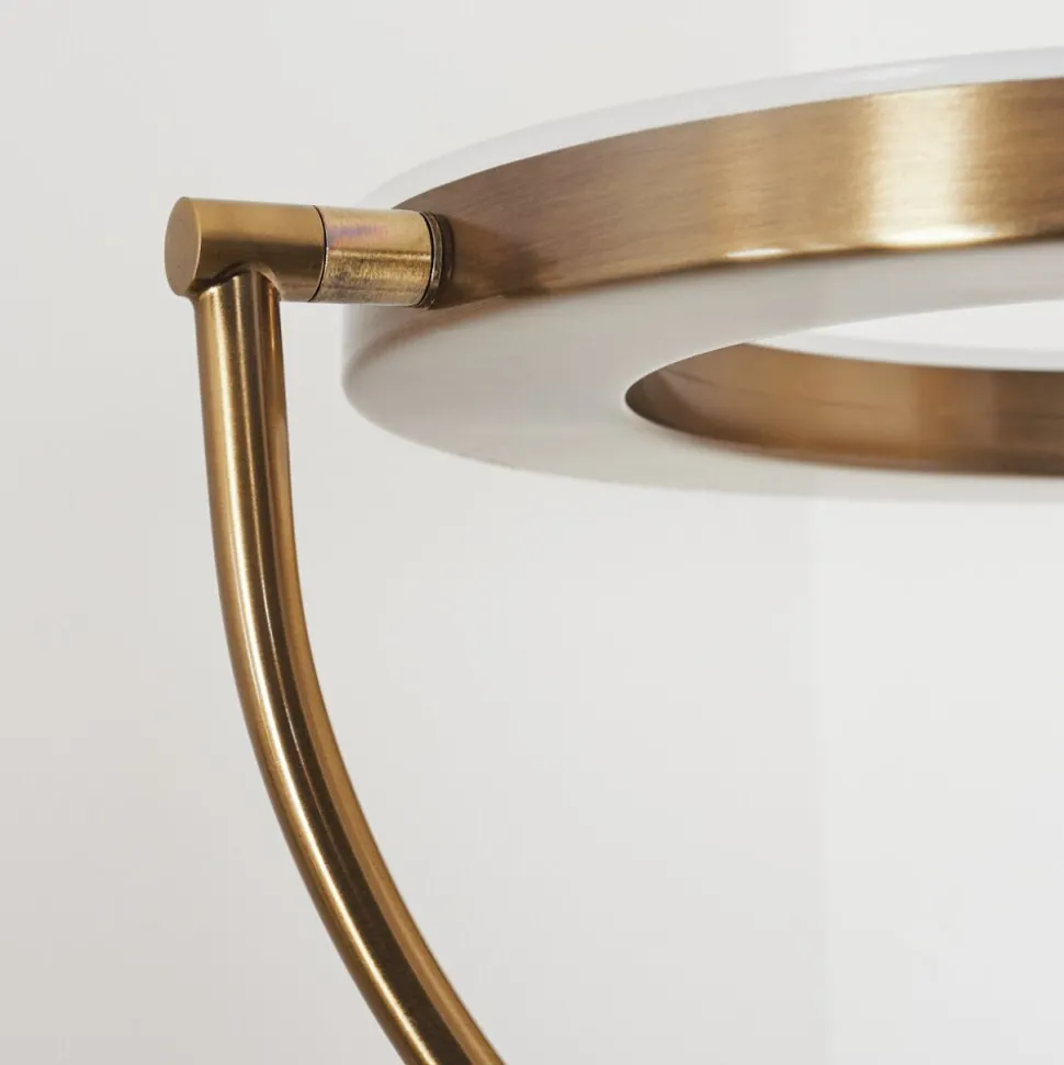 Lampadaire Donna Led Vieux Laiton, 2 Lumieres