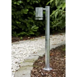 Lampadaire Exterieur Konstsmide Modena Acier Inoxydable, 1 Lumiere