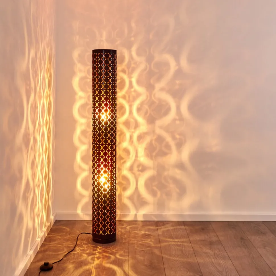 Lampadaire Faborg Noir, 2 Lumieres