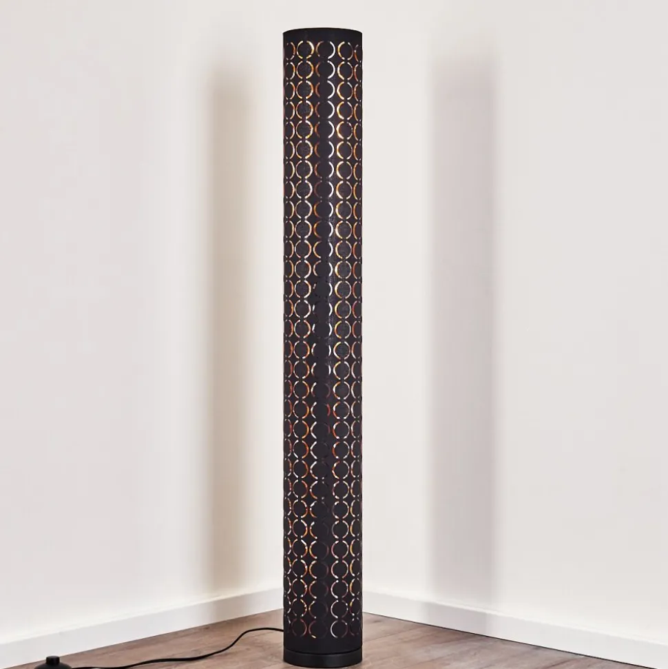 Lampadaire Faborg Noir, 2 Lumieres