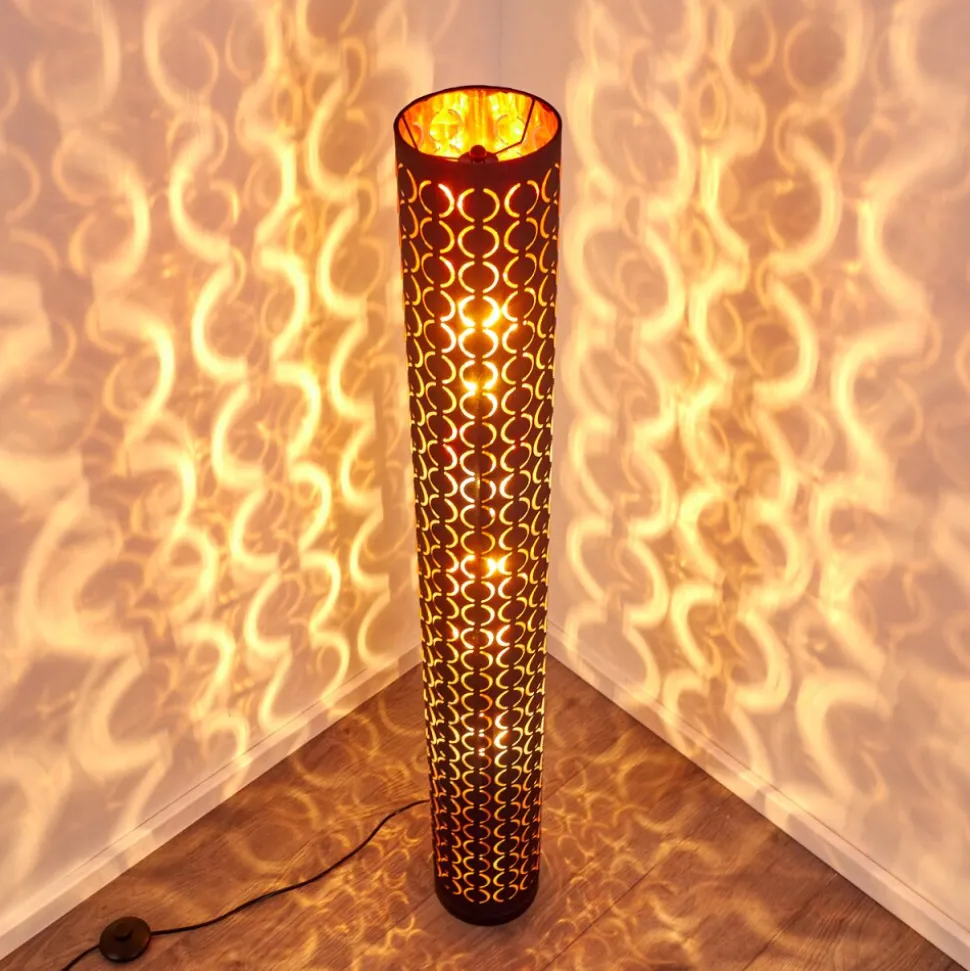 Lampadaire Faborg Noir, 2 Lumieres