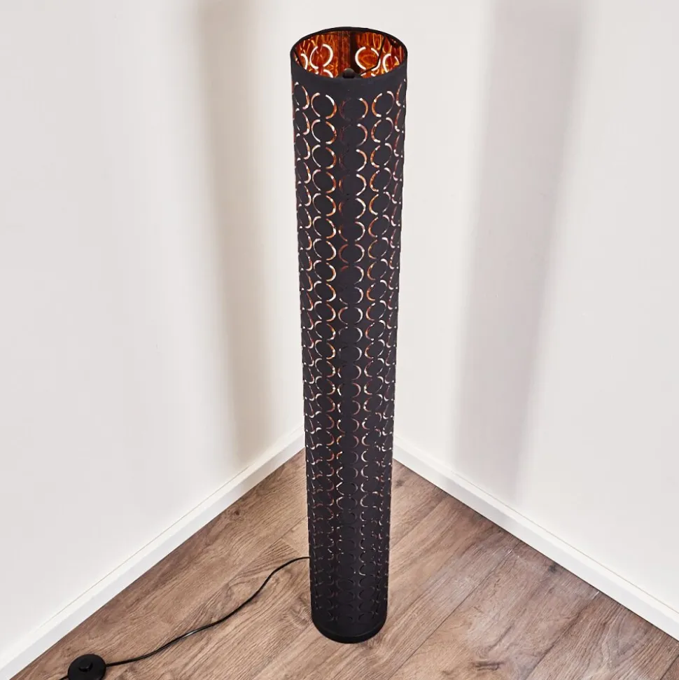 Lampadaire Faborg Noir, 2 Lumieres