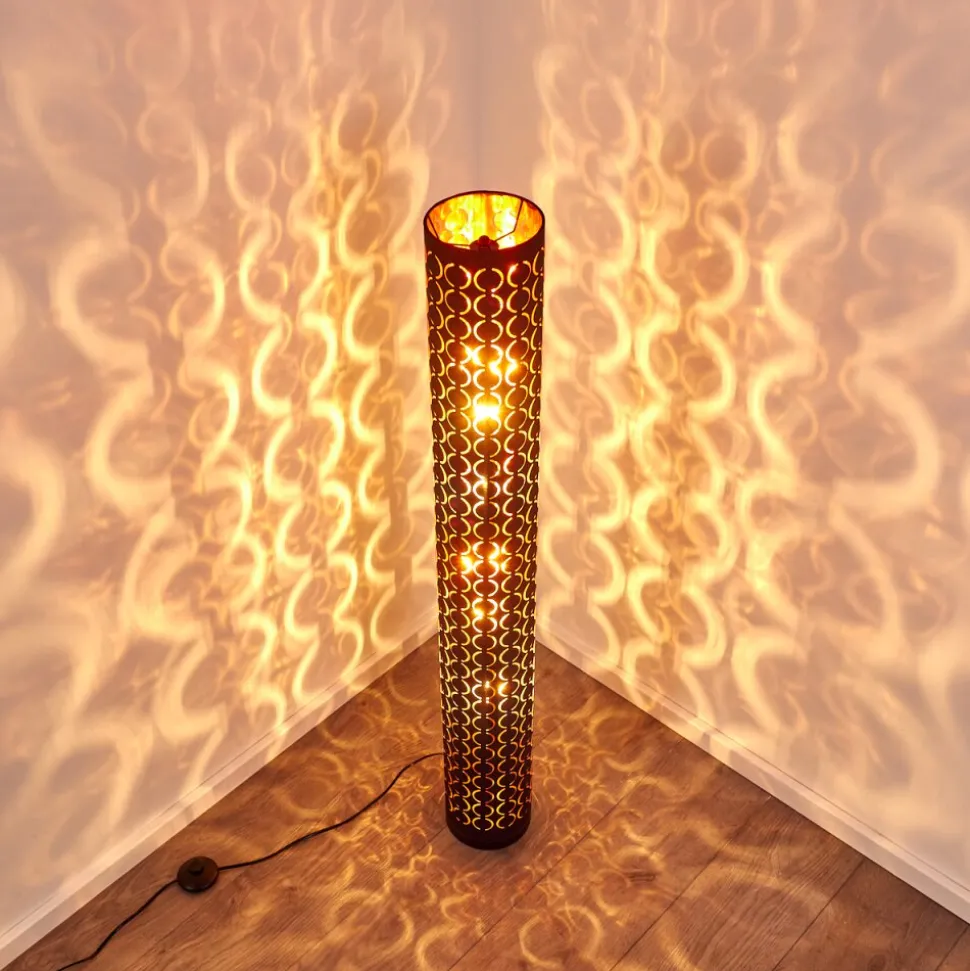 Lampadaire Faborg Noir, 2 Lumieres
