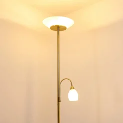 Lampadaire Gismaro Laiton, 3 Lumieres