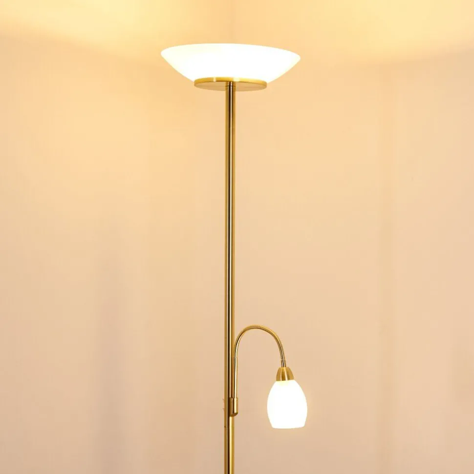 Lampadaire Gismaro Laiton, 3 Lumieres
