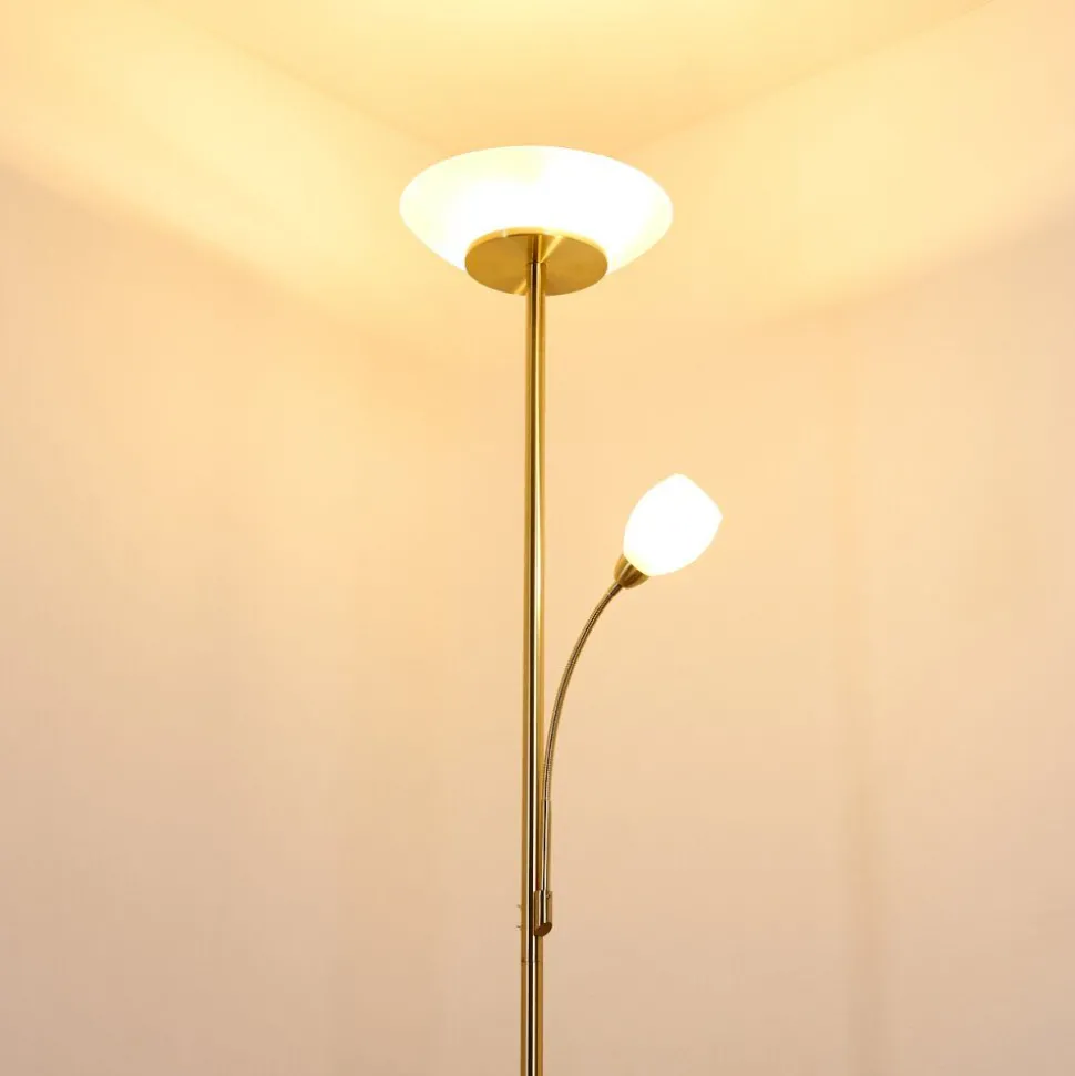 Lampadaire Gismaro Laiton, 3 Lumieres