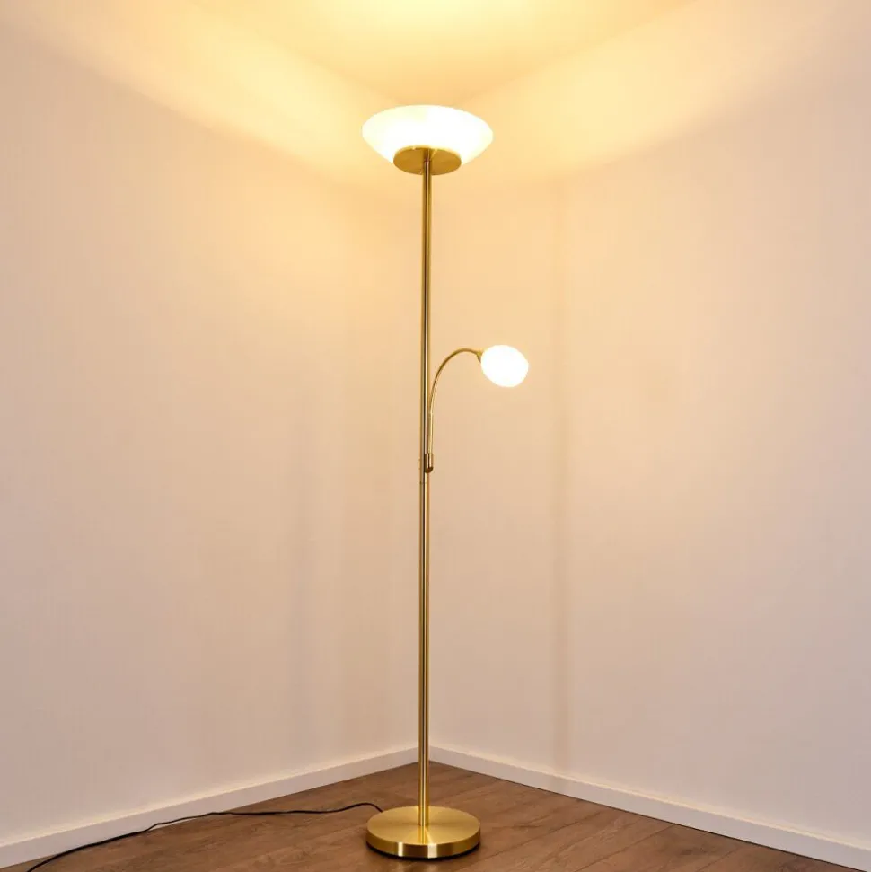 Lampadaire Gismaro Laiton, 3 Lumieres