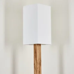 Lampadaire Ham Ecru, Noir, 1 Lumiere
