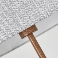 Lampadaire Jagualito Ecru, Rouille, 2 Lumieres
