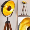 Lampadaire Jupiter Bois Fonce, 1 Lumiere