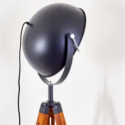 Lampadaire Jupiter Bois Fonce, 1 Lumiere