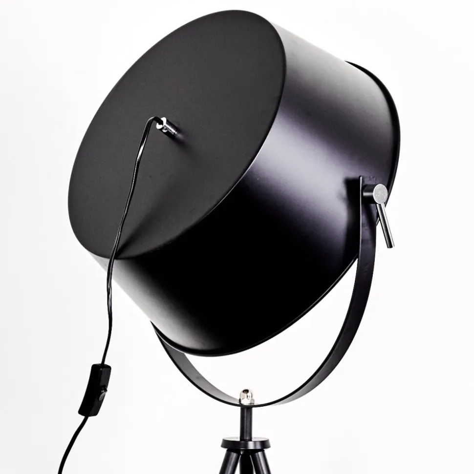Lampadaire Jupiter Noir Dore, 1 Lumiere