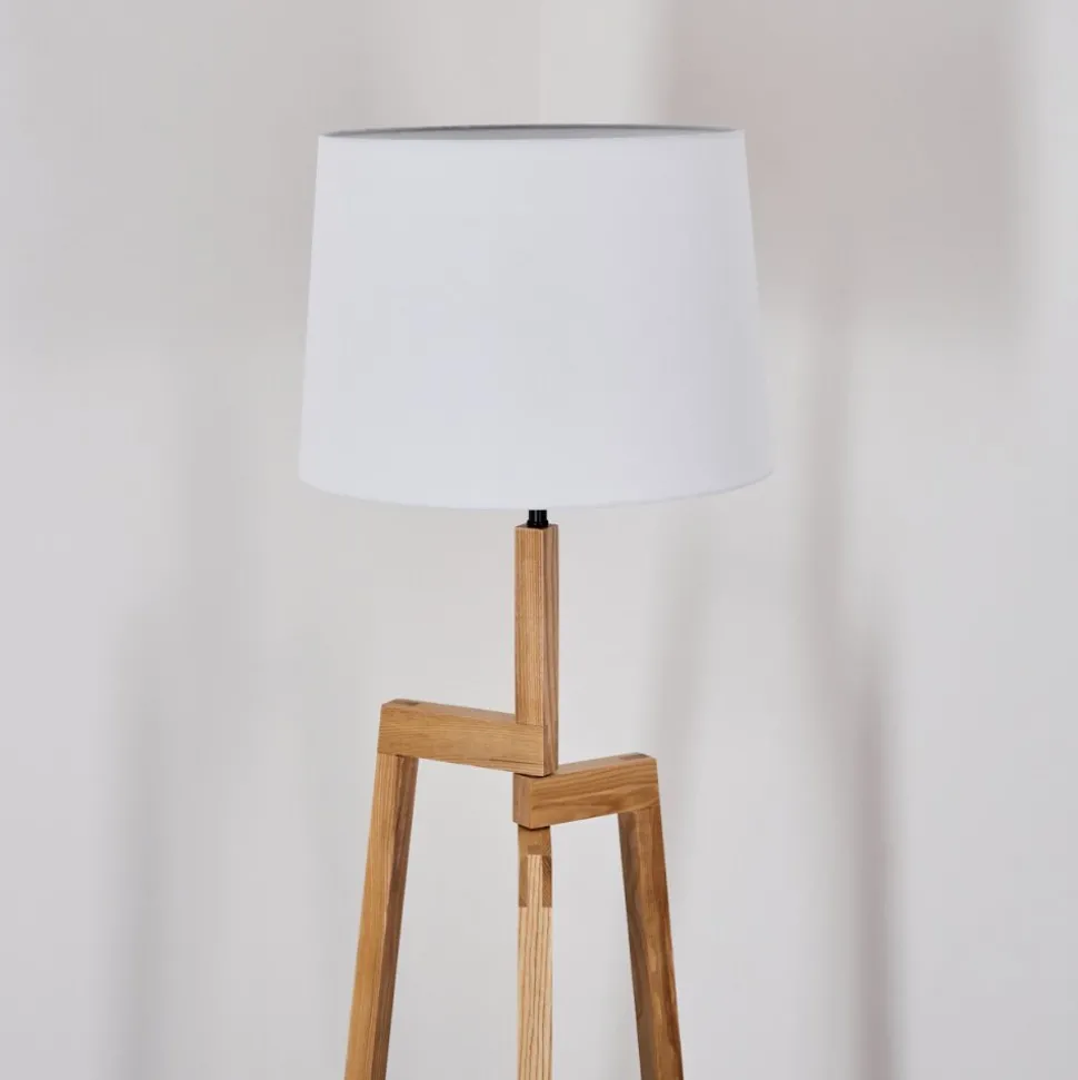 Lampadaire Kratie Ecru, 1 Lumiere